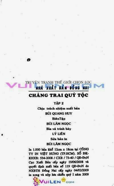 chàng trai quý tộc chapter 2 2
