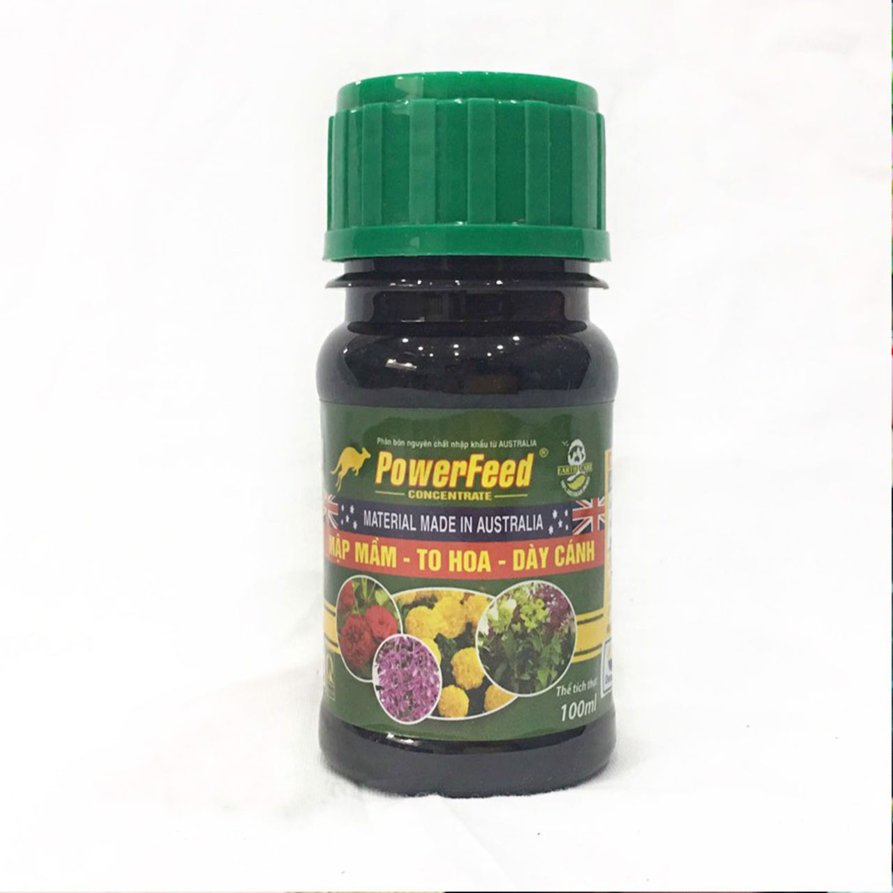 Phân bón lá PowerFeed nguyên chất giúp hoa cảnh NHIỀU MẦM HOA - TO HOA RỰC RỠ