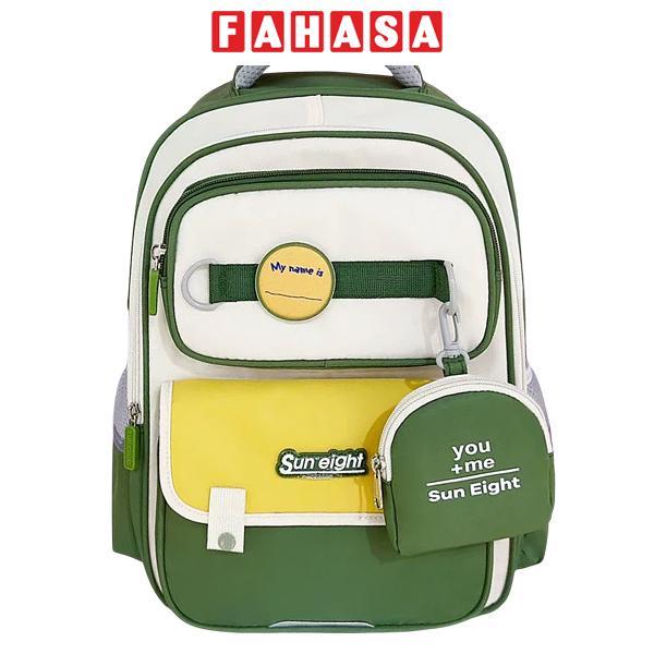 Ba Lô Chống Gù - Sun Eight 22235 - Màu Xanh Rêu