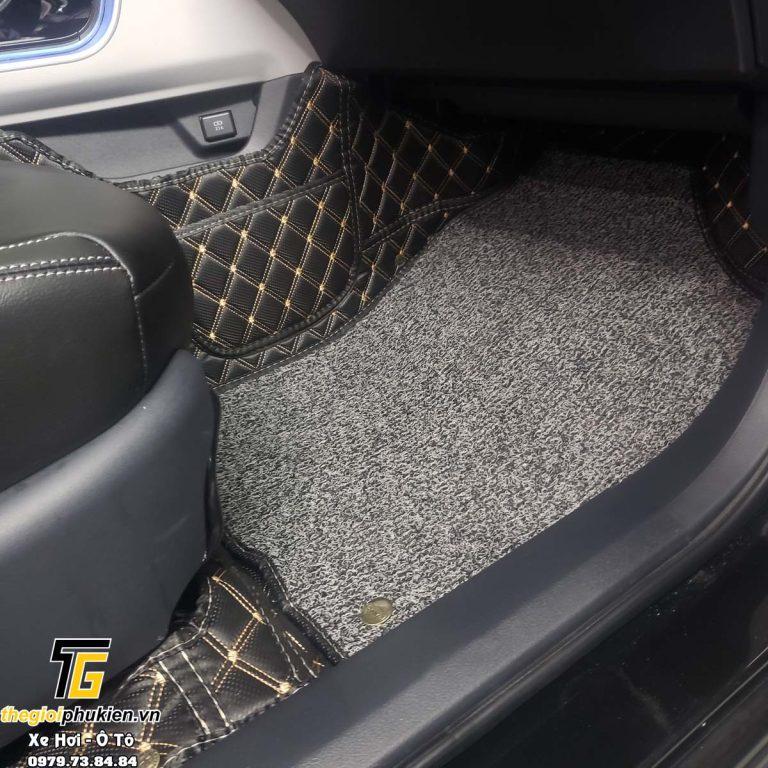 Thảm sàn, lót sàn Da 6D cao cấp cho Toyota Veloz