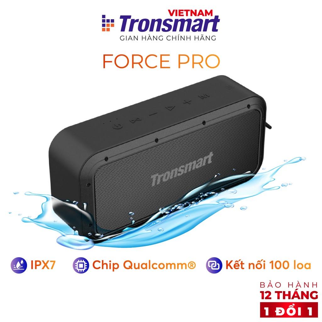 Loa Bluetooth 5.0 Tronsmart Force Pro Chống nước IPX7, Công suất 60W, hỗ trợ NFC, TWS- Hàng chính hãng