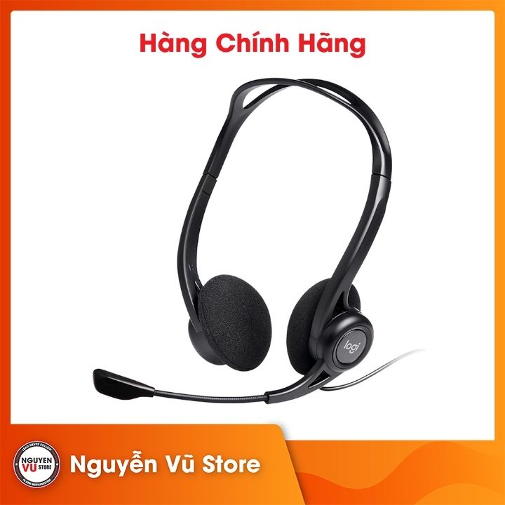 Tai Nghe Chụp Tai Logitech H370 - Hàng Chính Hãng