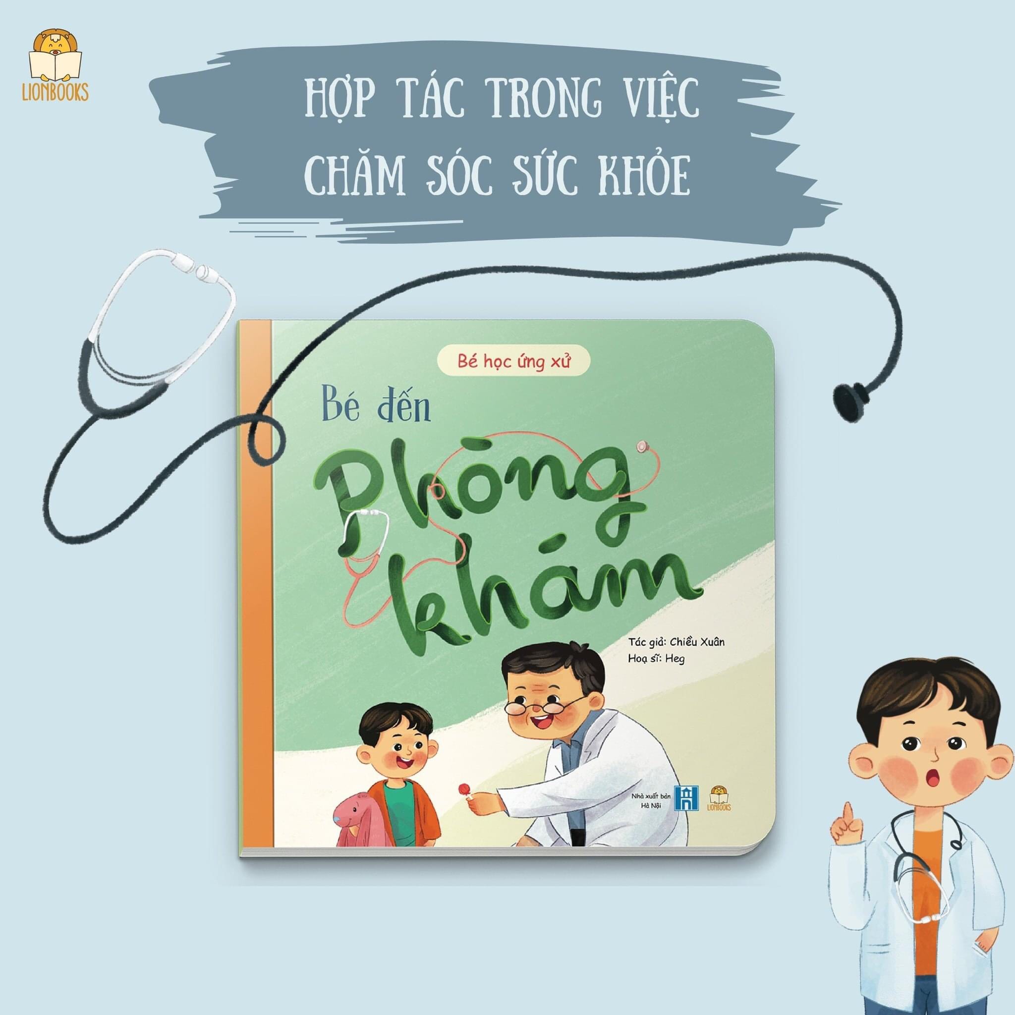 Bé Học Ứng Xử - LionBooks - Bộ 4 cuốn bồi cứng - Định hướng hành vi ngay từ giai đoạn đầu đời cho bé 