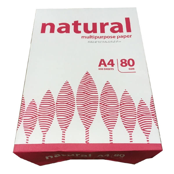 Giấy Photo Natural Indo A4/80 gms