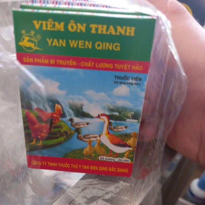 Viêm Ôn Thanh, 5 hộp dạng viên, hô hấp trên gà