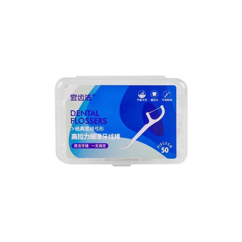COMBO Hộp 50 Tăm Chỉ Nha Khoa Chất Lượng Cao, Vệ sinh Răng Miệng Sạch Sẽ, Răng Chắc Khỏe, An Toàn, Tiện Lợi, Dễ Dàng Sử Dụng. TakyHome 7035