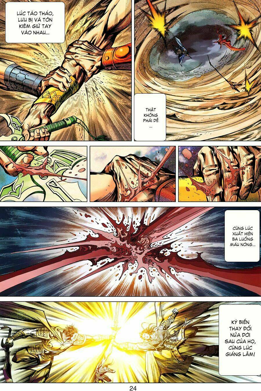 thiên tử truyền kỳ 7 - tam quốc kiêu hoàng chapter 11 21