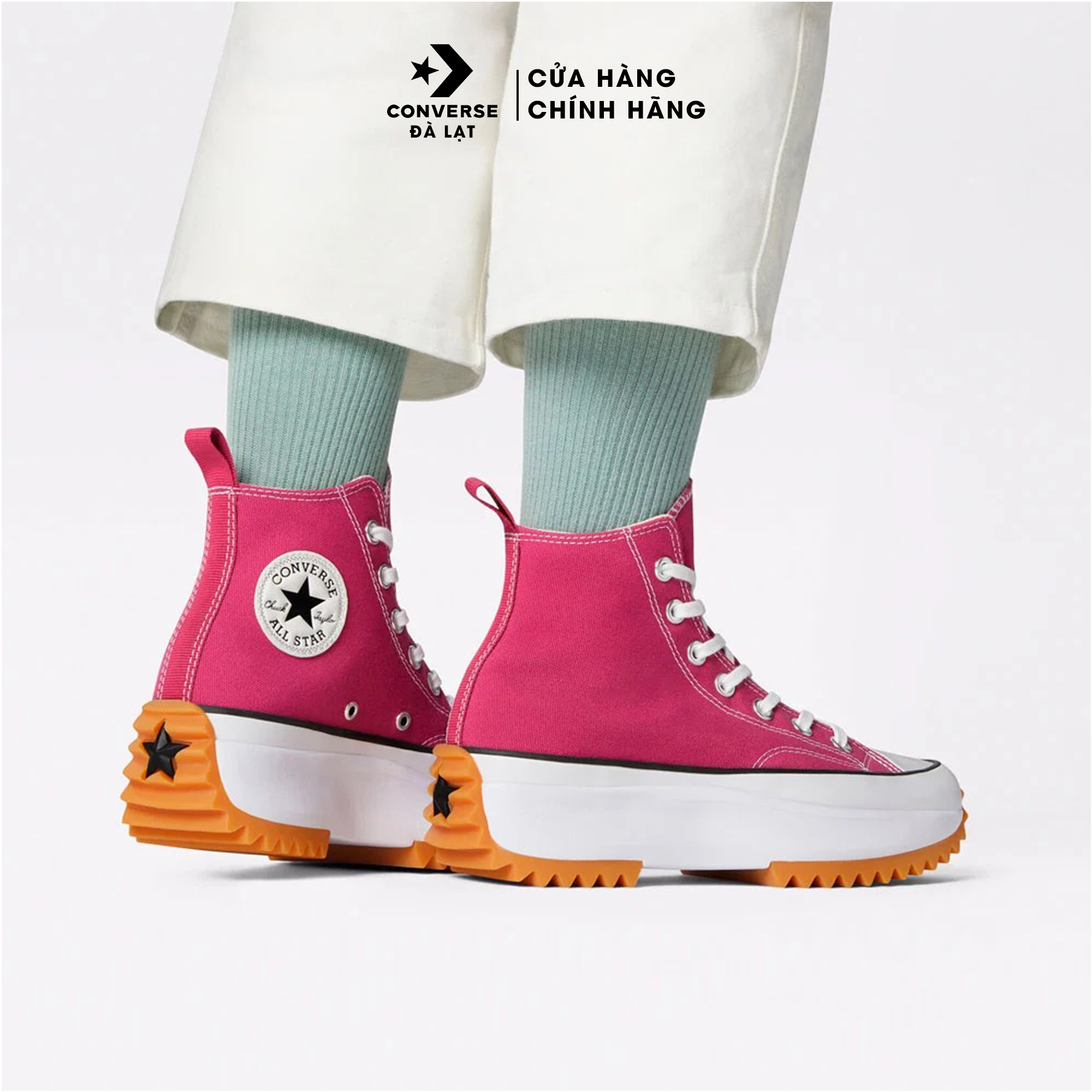 Giày Sneaker Nữ Đế Cao Run Hike Star - 172362V