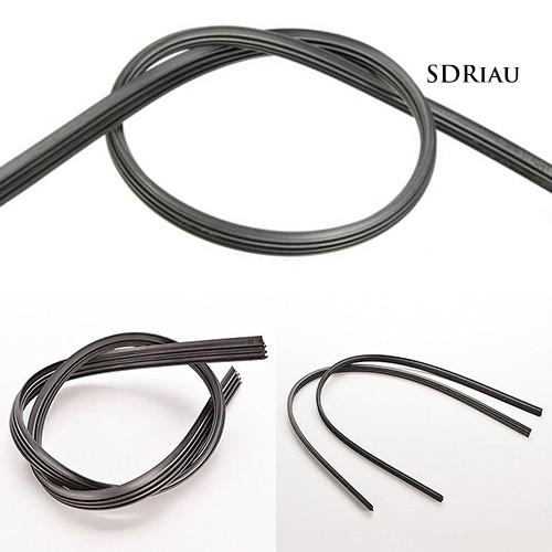Set 2 Dây Cao Su Thay Thế Cho Cần Gạt Nước Kính Chắn Gió Xe Hơi 6mm