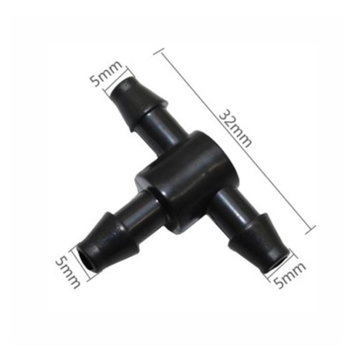 Tê Chia 3 Nối Ống PE 6mm Tưới Nhỏ Giọt - Hệ Thống Tưới Tự Động