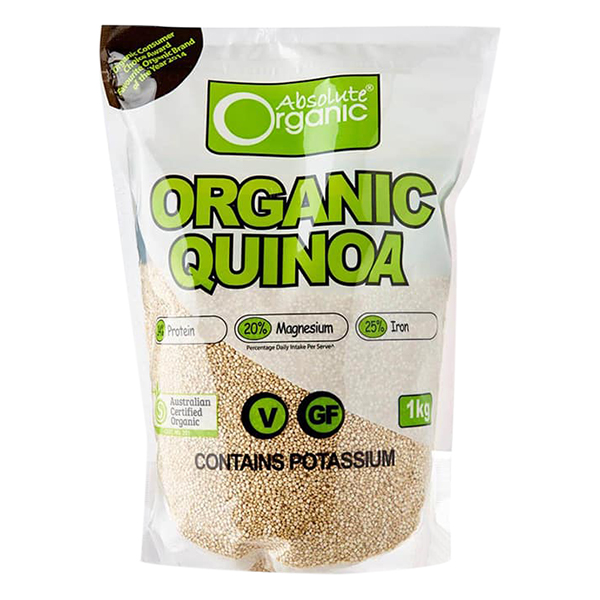 Thực Phẩm Chức Năng Hạt Diêm Mạch Trắng Absolute Organic