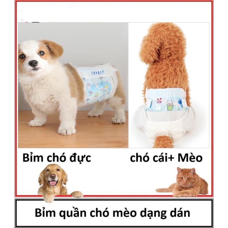 Bỉm chó đực - Tã Bỉm cho chó từ 1-25kg
