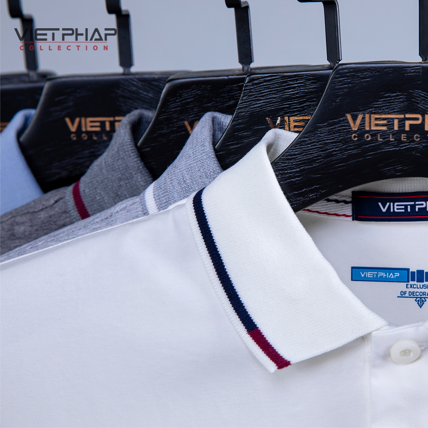 Áo Thun 4 Chiều Màu Cao Cấp VIỆT PHÁP / Form Luxury - Chất liệu cotton co dãn và thấm hút mồ hôi tốt 9904