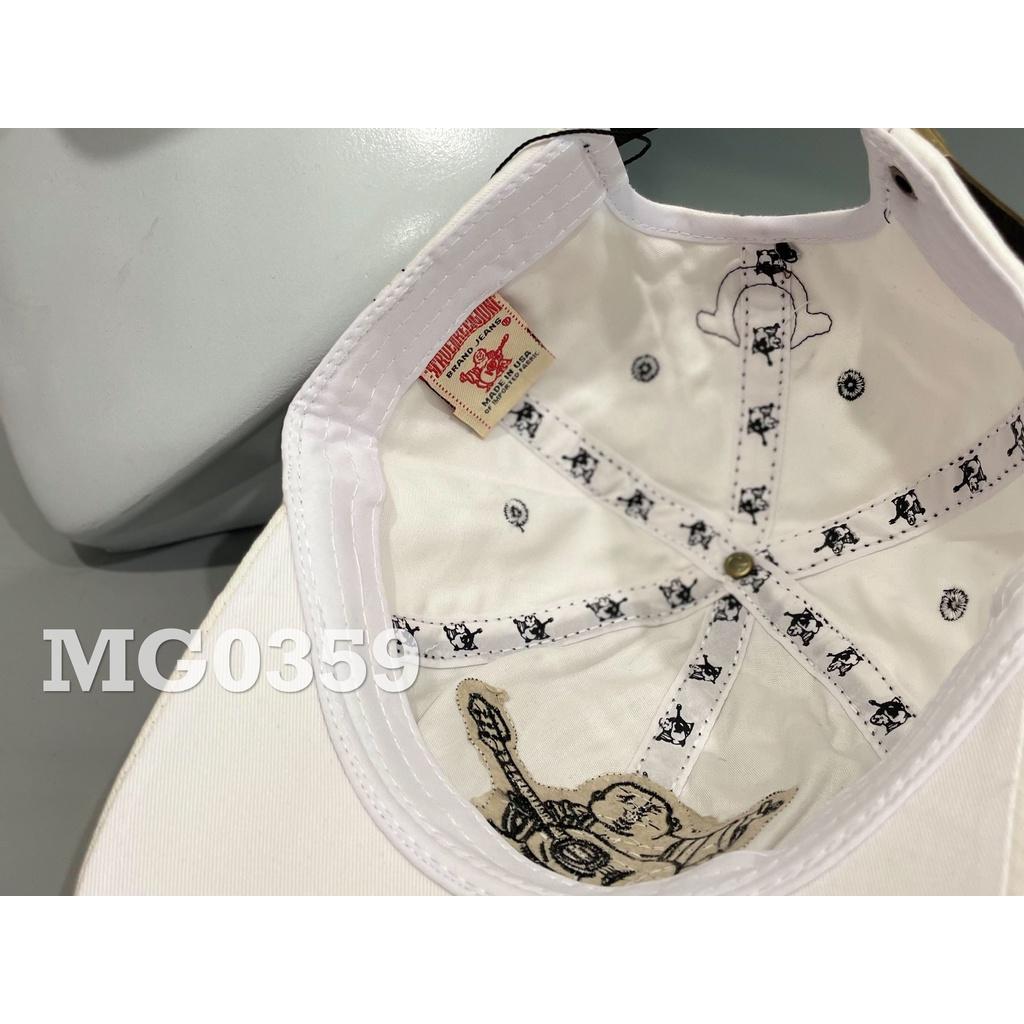 Nón Ông địa Đẹp Mũ lưỡi trai True Religion Nón kết thêu logo Ông địa cầm đàn Unisex Thương Hiệu Cá Tính Freesize Monosho