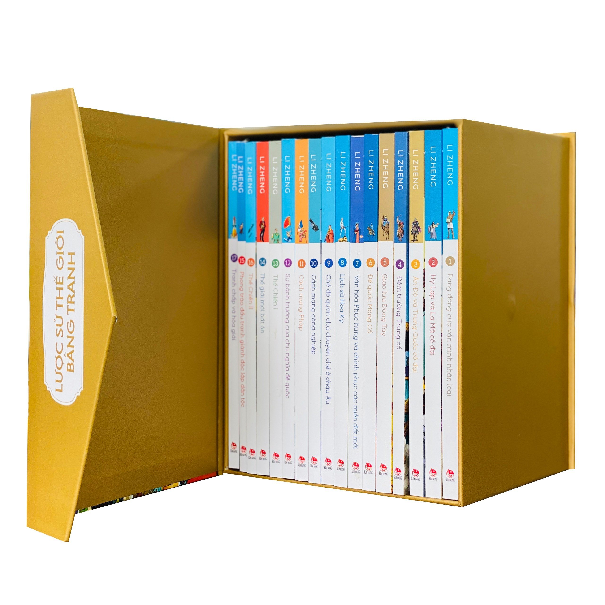 LƯỢC SỬ THẾ GIỚI BẰNG TRANH – Li Zheng - Nxb Kim Đồng