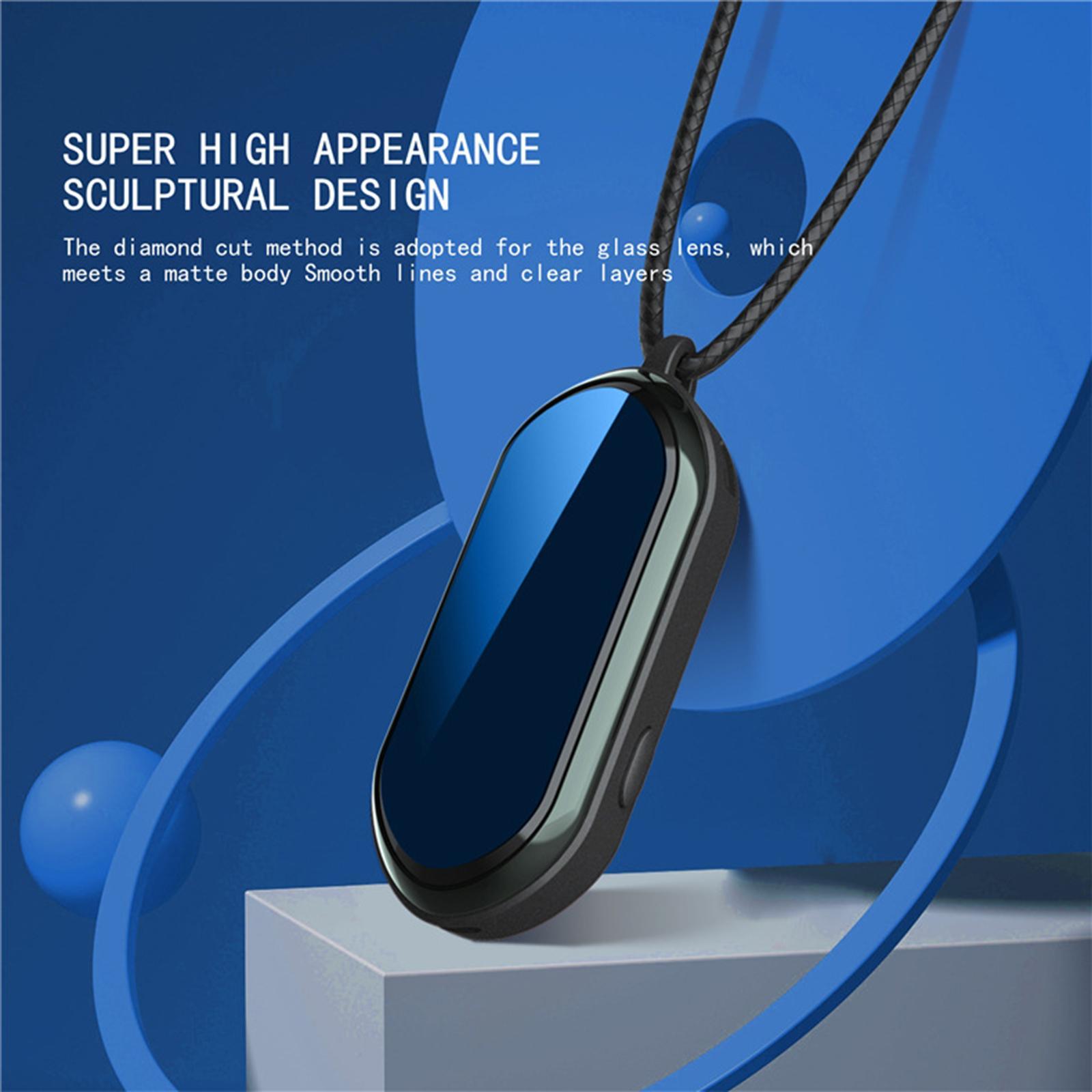 Compact Wearable Air Purifier Personal Travel Size Necklace Negative