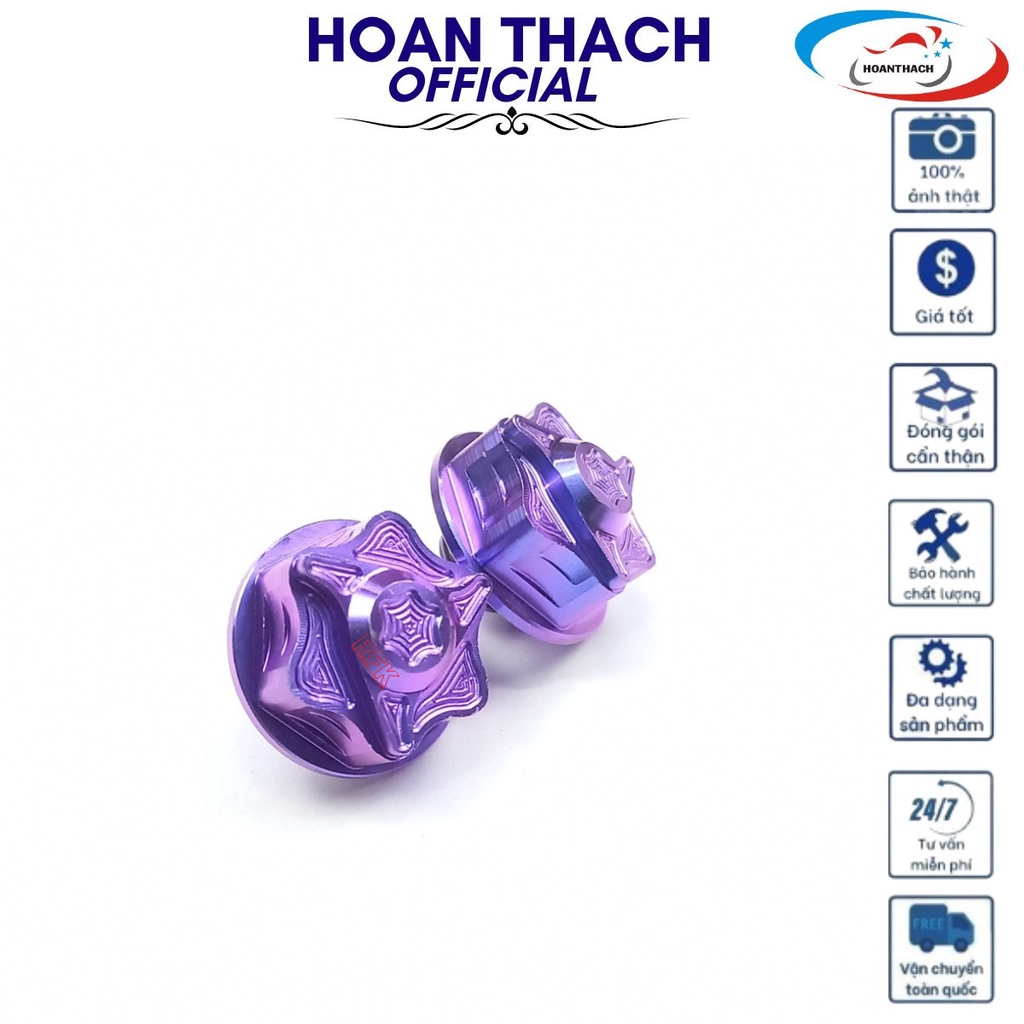 Ốc Chảng Ba Tím dùng cho xe máy Rader - Satria ( 2 Con Nhỏ ) HOANTHACH SP017545