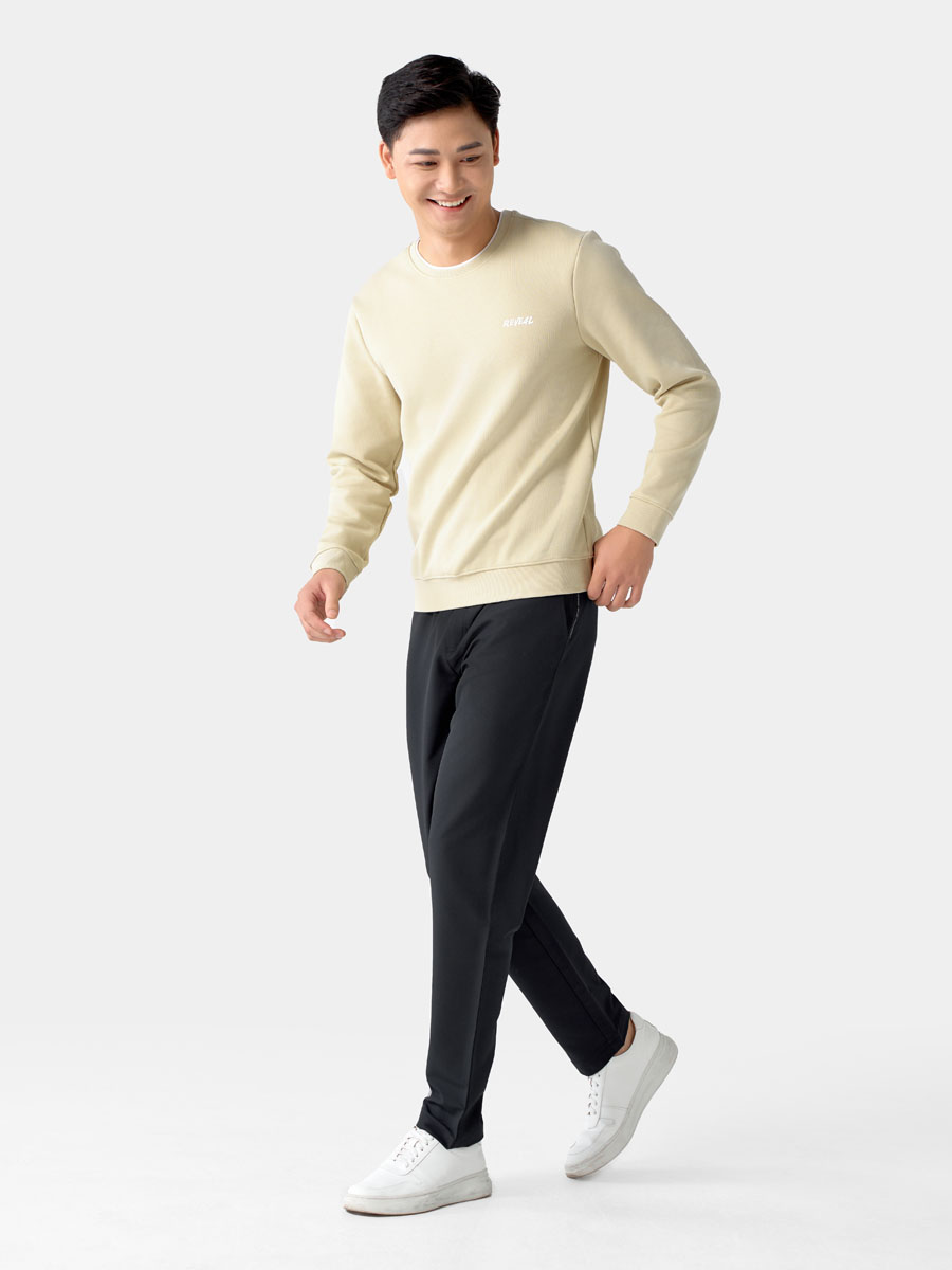 Áo Nỉ Nam Tay Dài 5S FASHION Soft-Warm Mềm Mịn, Ấm, Cổ Hai Lớp Phối Màu Trẻ Trung (ANI24017)