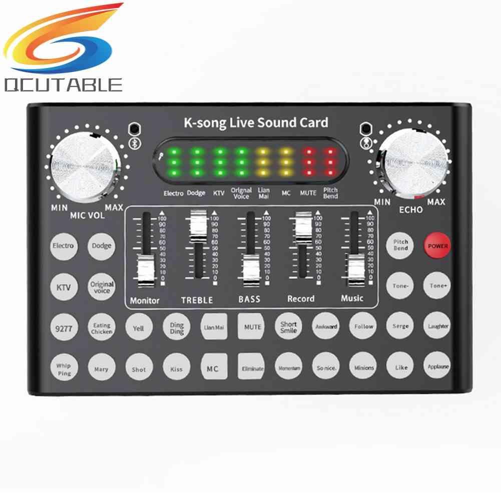 Thẻ Âm Thanh Nổi Bluetooth F9 Chuyên Dụng Cho Phát Sóng Trực Tiếp