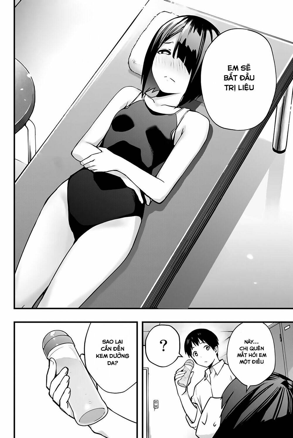 Sawaranaide Kotesashi-Kun Chapter 7: Izumi-san không muốn bơi nữa #2 - Trang 4