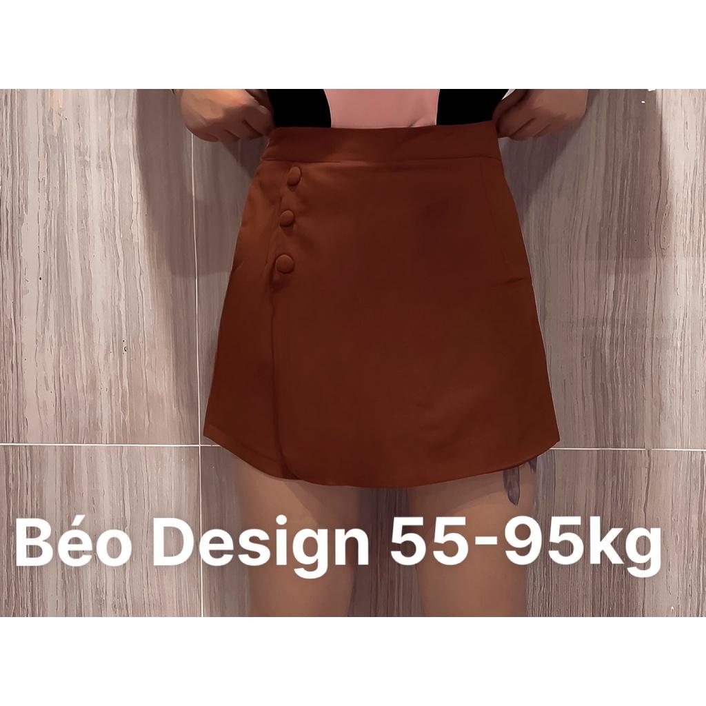 QUẦN GIẢ VÁY NÚT BỌC BIGSIZE