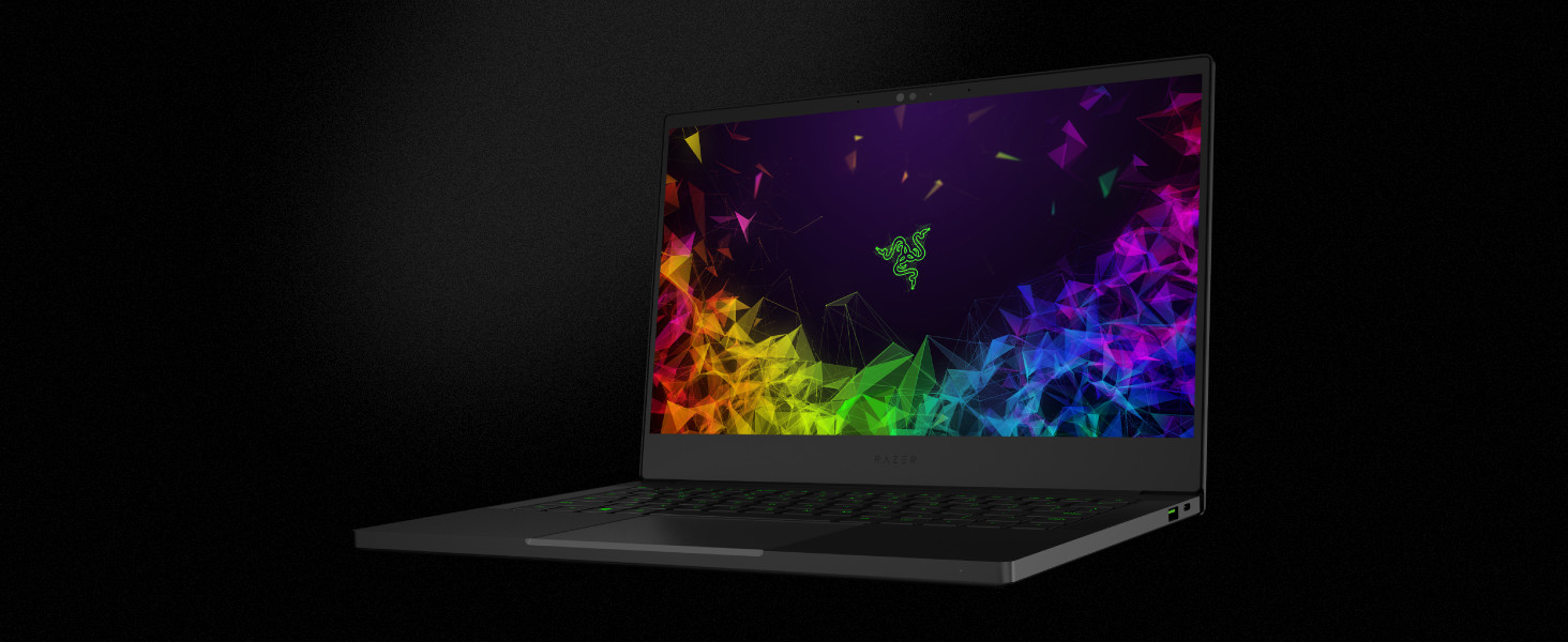 Razer Blade Stealth 13 Ultrabook Laptop: Intel Core i7-8565U 4-Core, NVIDIA GeForce MX150, 13.3'' FHD 1080p, 16GB RAM, 256GB SSD, CNC Aluminum, Chroma RGB Lighting, Thunderbolt 3, Black - Hàng nhập khẩu USA