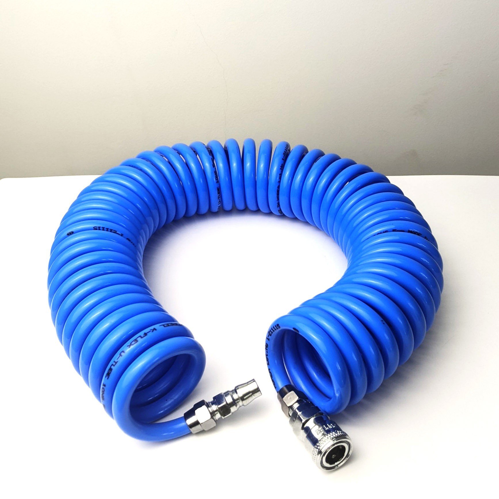 Dây hơi xoắn Hàn Quốc 10mm  dài 6m, 9m, 12m đi kèm khớp nối nhanh 2 đầu