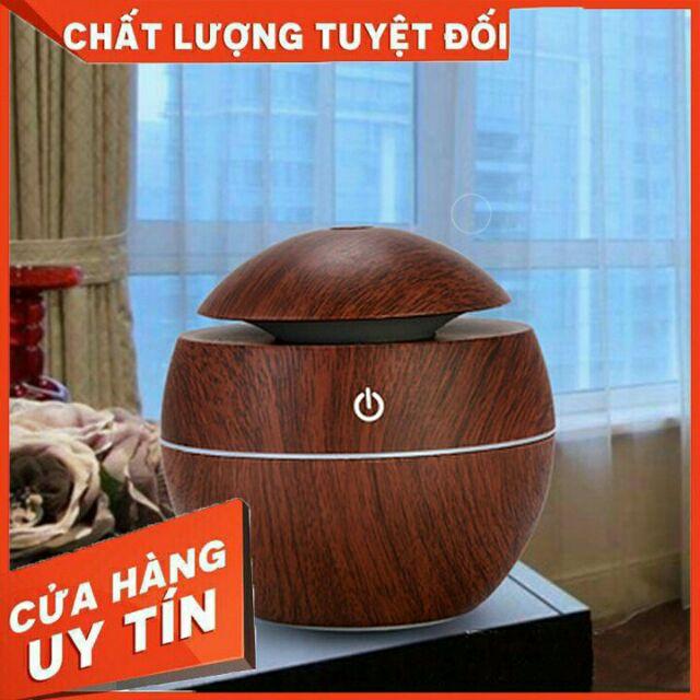 Máy xông tinh dầu vân gỗ