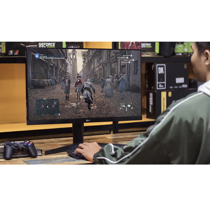 Màn Hình Gaming LG UltraGear 27GL650F-B 27 inch Full HD (1920 x 1080) 1ms 144Hz IPS FreeSync - Hàng Chính Hãng