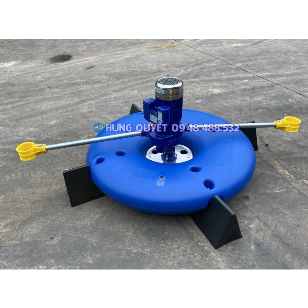 Máy đảo Nước Tạo Sóng Tăng áp đa Chức Năng - Máy Sục Khí Thải đảo Nước Tạo Oxy Ao Hồ Câu Nuôi Tôm 1.5Kw 220v