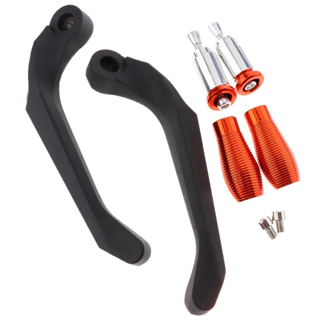 Adjustable CNC Brake Clutch Levers Short/Long Motorbike for  R3 Orange