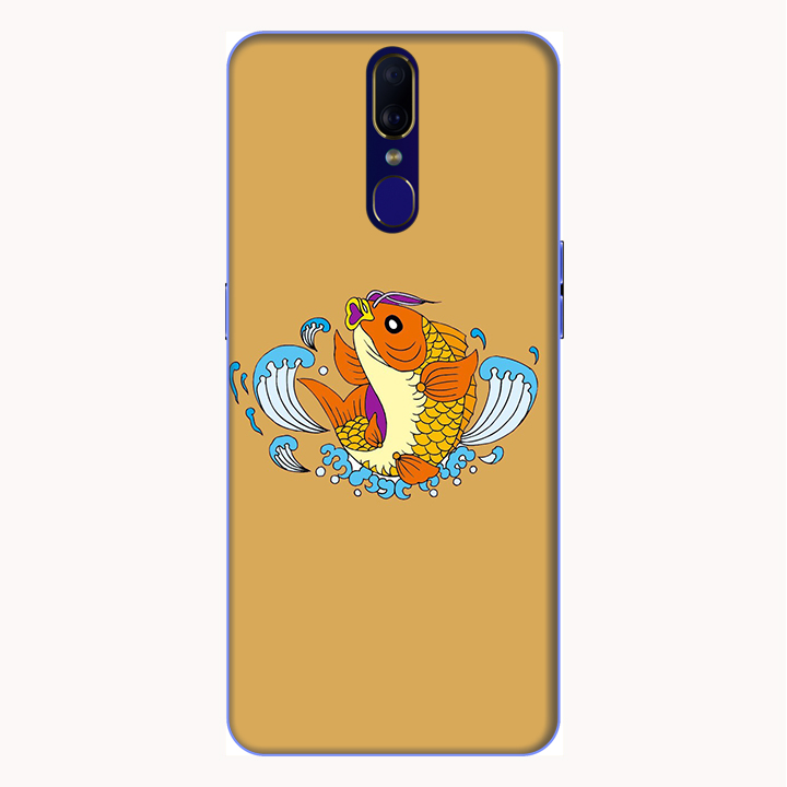Ốp lưng điện thoại Oppo F11 hình Cá Chép Vàng - Hàng chính hãng