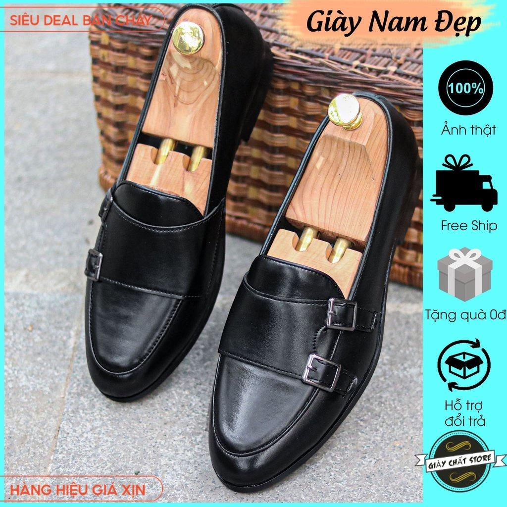 Giày lười nam giá rẻ da trơn giày da nam hàn quốc - L191