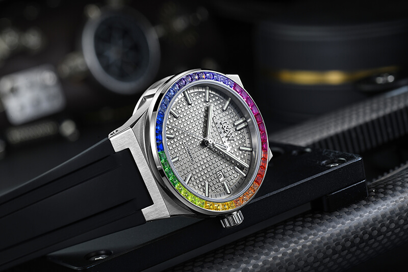 Đồng hồ nam chính hãng I&amp;W Carnival 716G-T4 hàng mới fullbox ,Kính sapphire chống xước,Chống nước 50m,Bảo hành dài hạn,Máy cơ ( Automatic),dây cao su chống nước tuyệt đối