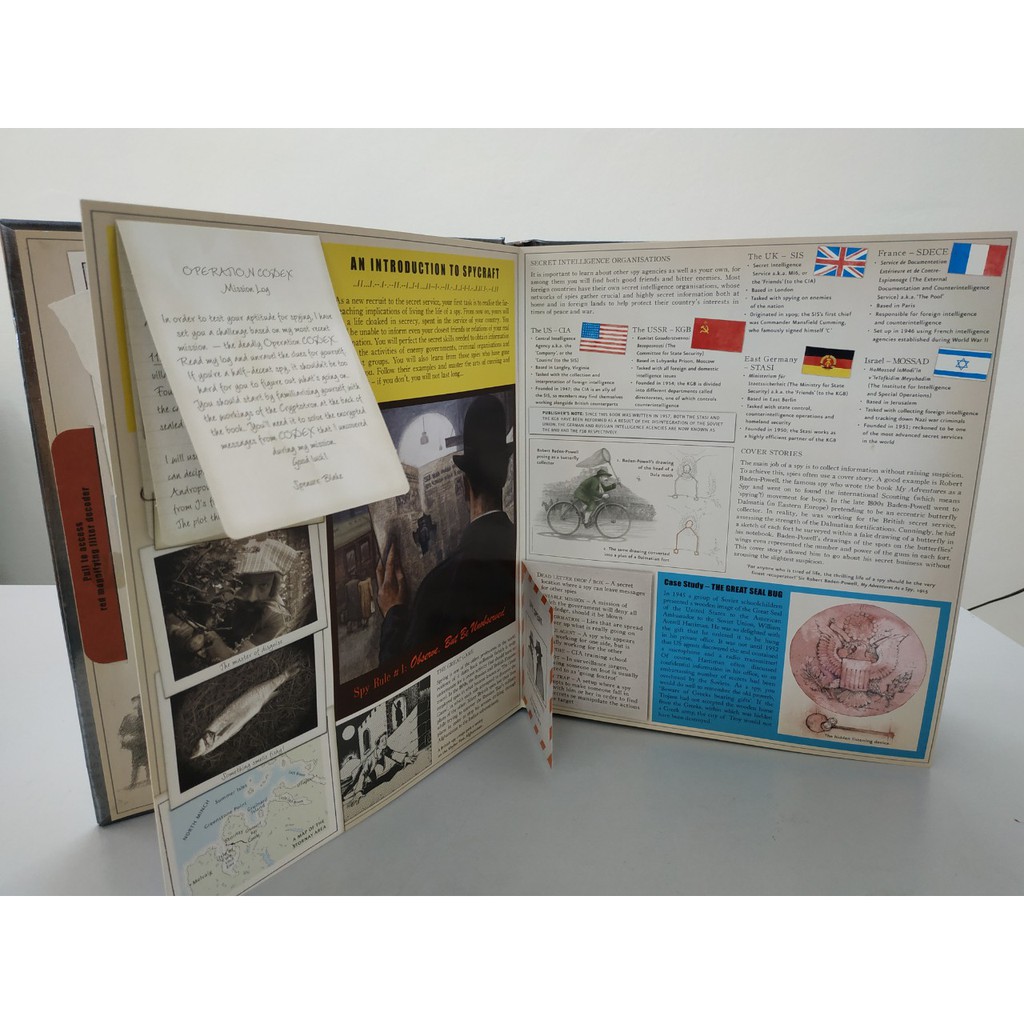 Sách Bản Quyền - Spyology The Complete Book Of Spycraft - Một Cuốn Sách Đầy Ắp Những Bí Mật Cần Các Con Khám Phá - Á Châu Books