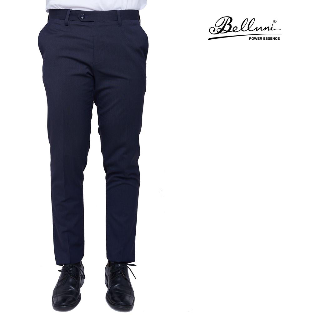 Quần tây nam công sở slimfit hàng hiệu cao cấp BELLUNI - QTS.PRS.BE.3.BG1