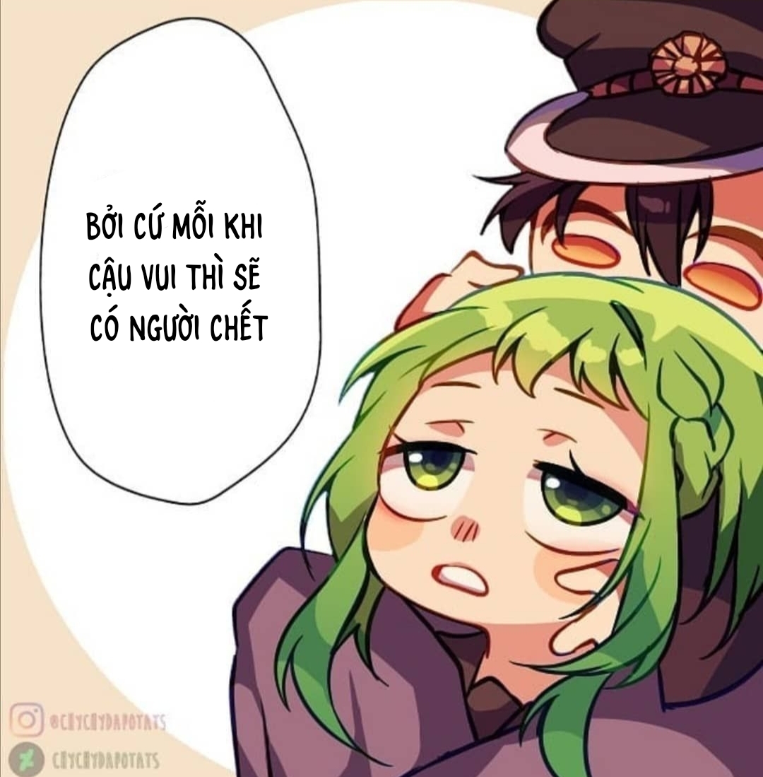 những mẫu truyện nhỏ của hanako do fan vẽ chapter 6 2