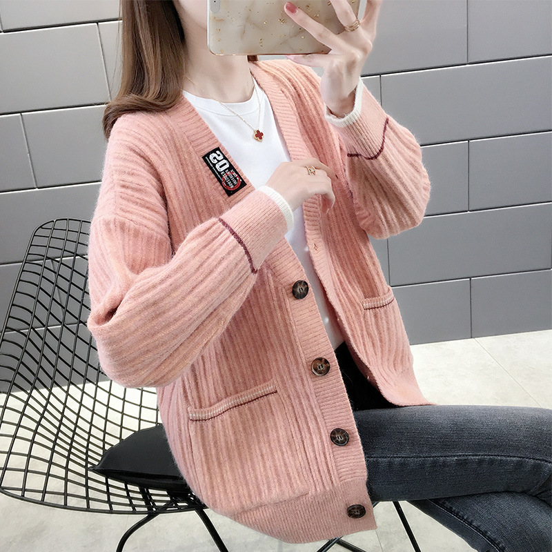 Áo len nữ cardigan chất len dày mịn freesize dưới 62kg phong cách Hàn Quốc