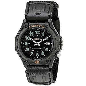 Casio Men's Sport Watch Quartz Nylon Strap, Black, 22 (Model: FT500WC-1BVCF)  | Tiki
