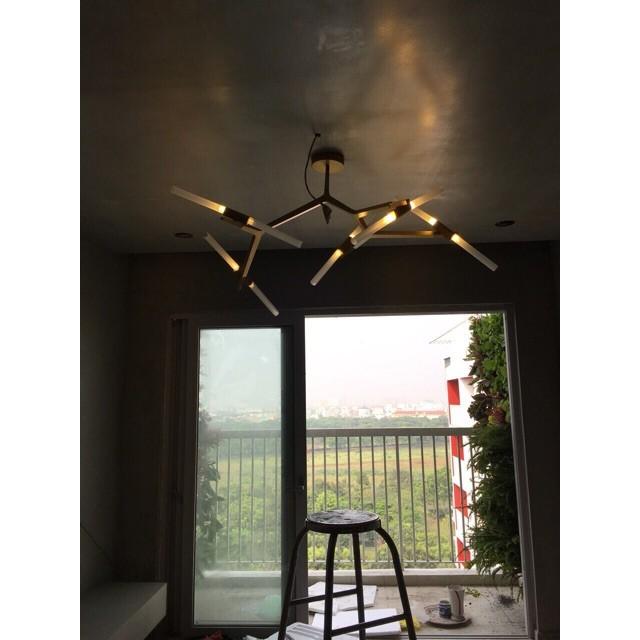 Đèn thả acnes 10 bóng, đèn trần, đèn trang trí trần, đèn decor, đèn nhà hàng, đèn phòng khách, đèn quán bar