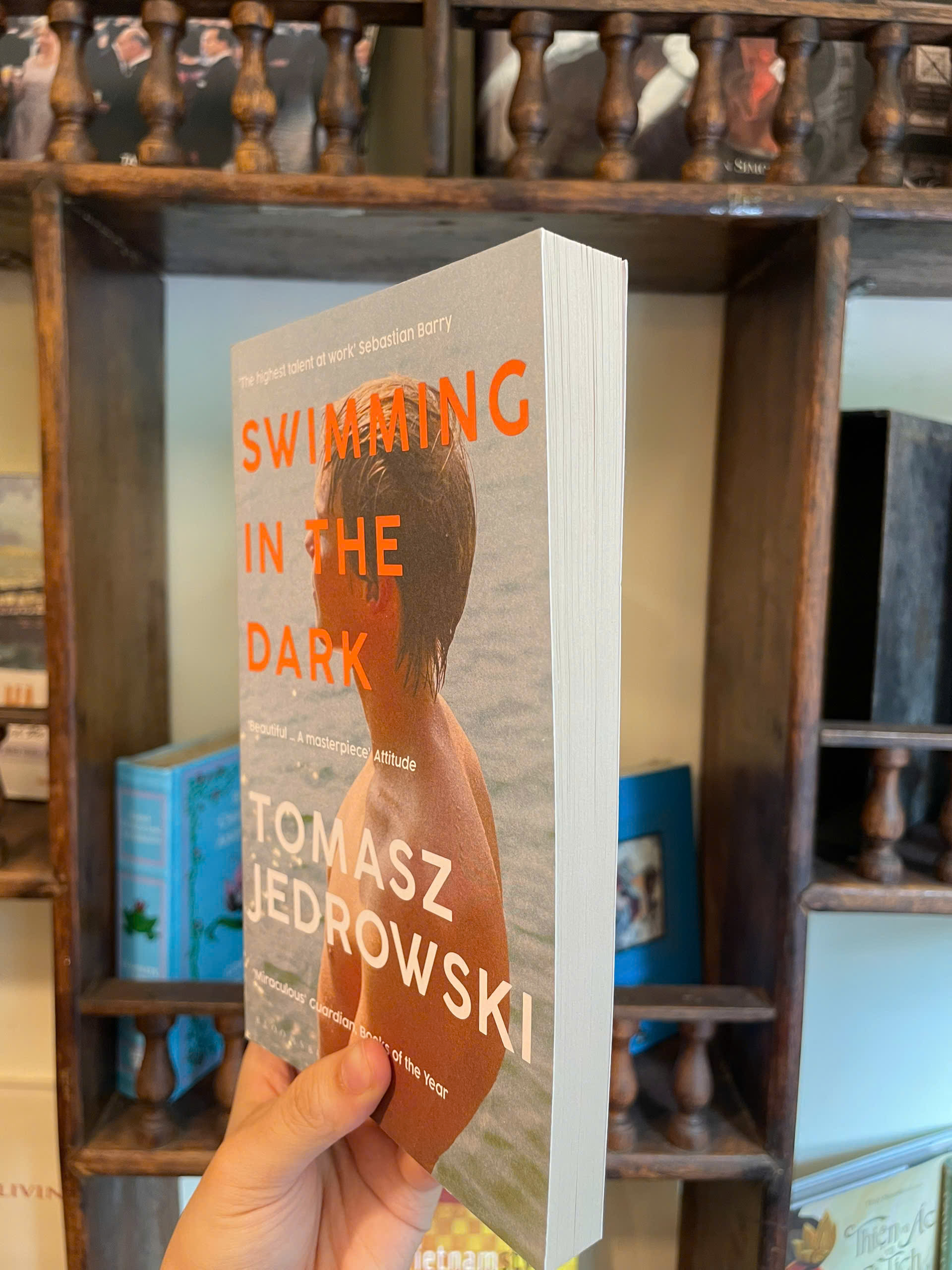 Sách - Swimming in the Dark by Tomasz Jedrowski - Historical Fiction/Fiction/LGBT book in English