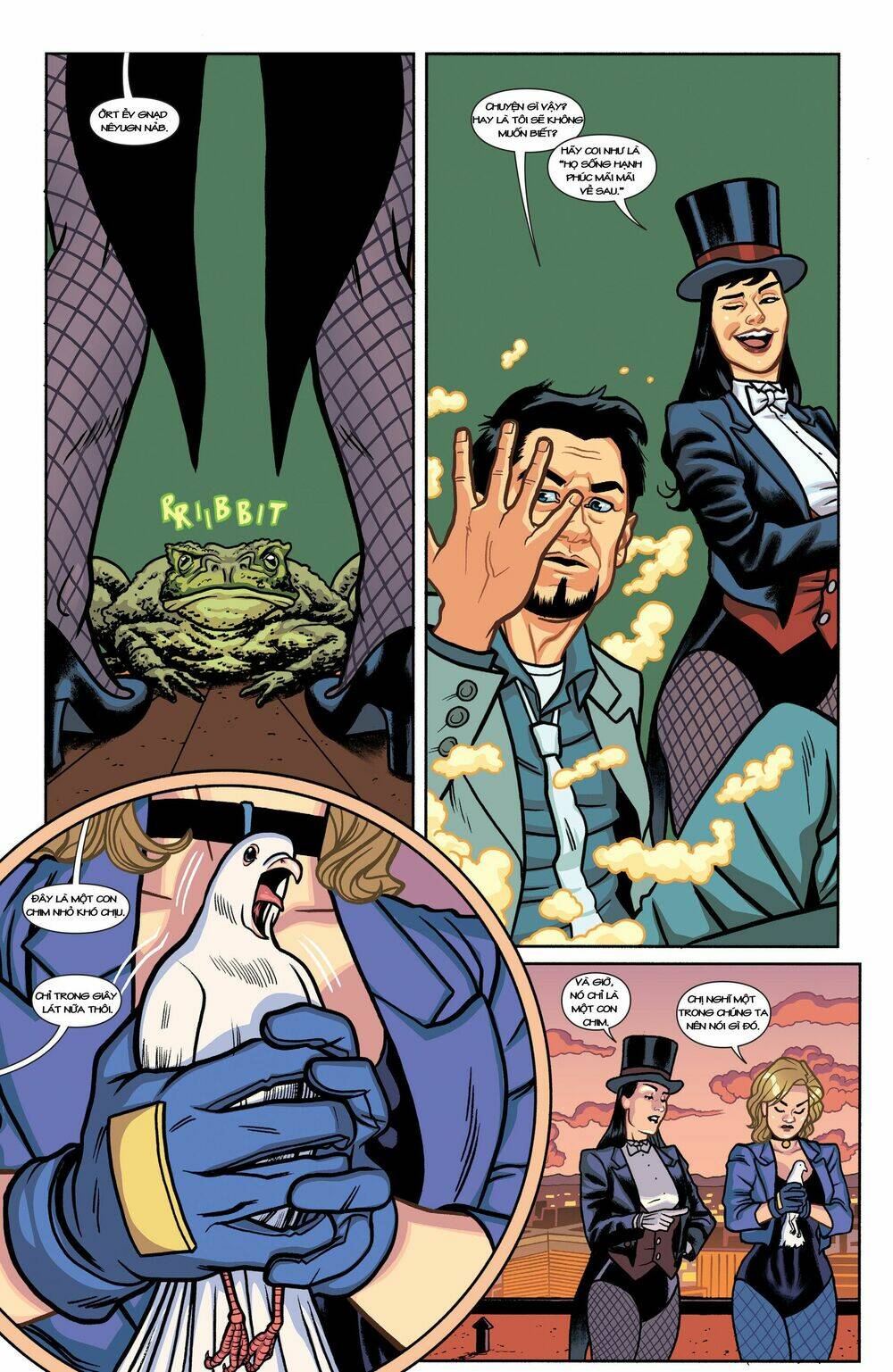 black canary and zatanna - bloodspell chapter 3 38