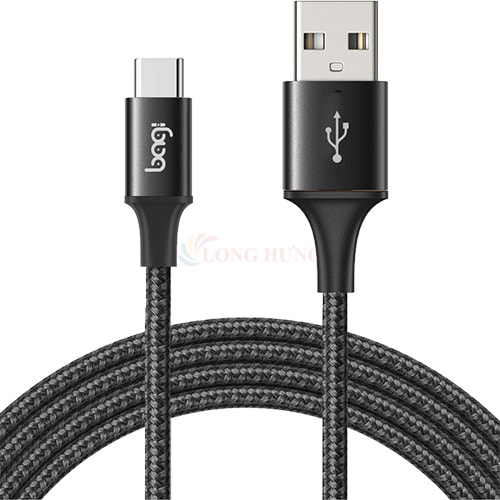 Cáp USB Type-C 2.0 Bagi dây dù 2m CS200 - Hàng chính hãng