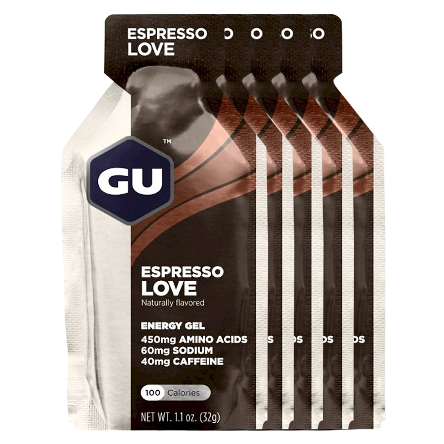 Gel năng Lượng GU Energy Vị Cafe Espresso - combo 5 gói