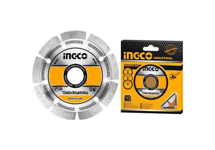 [CHÍNH HÃNG] Đĩa cắt gạch khô 180(7&quot;)X22.2mm DMD011801 INGCO