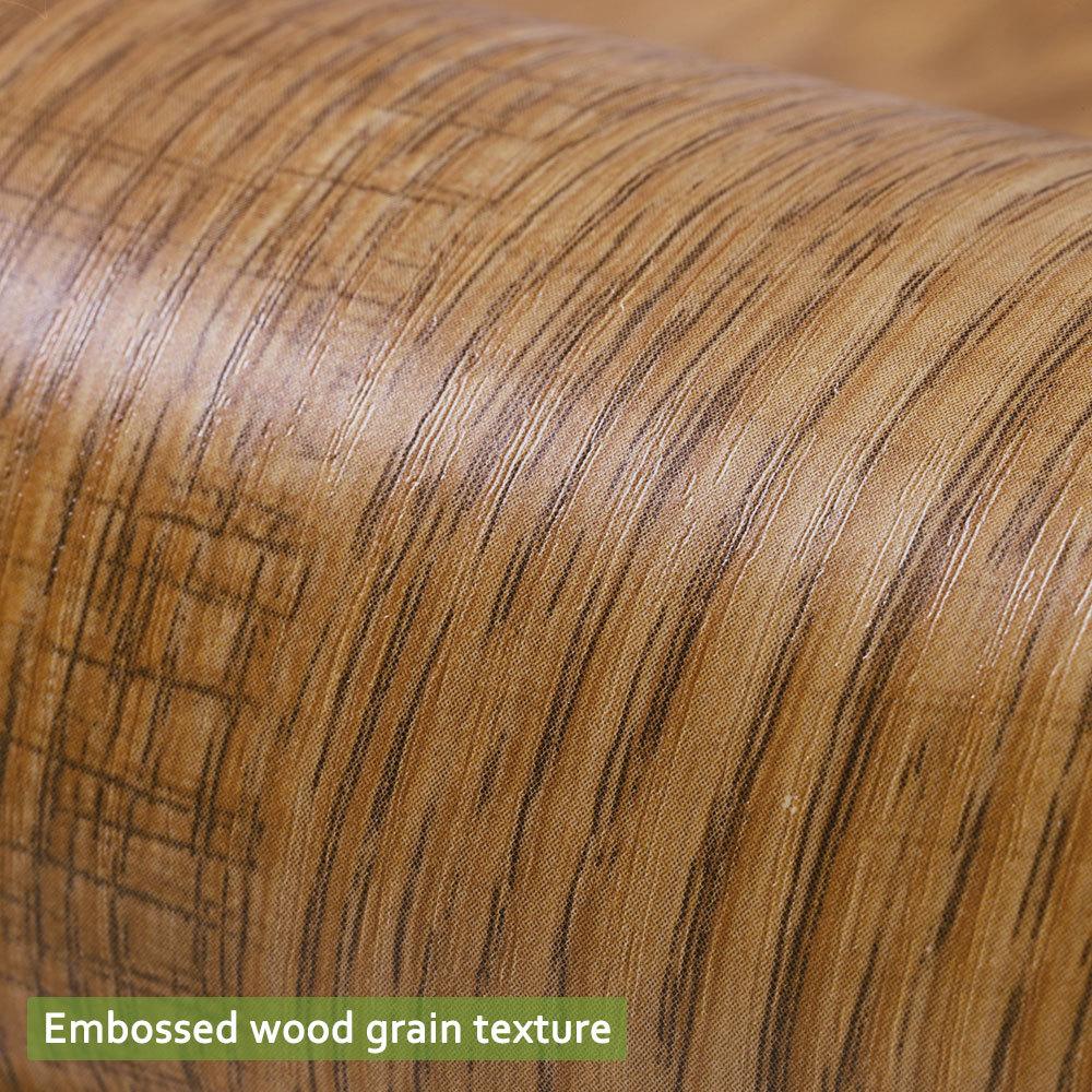 Gạch Lát Sàn Tự Dính Hiệu Ứng Gỗ, Gạch Lát Sàn Vinyl Tự Dính Gỗ PVC Chống Thấm Nước Chống Mài Mòn Cho Phòng Tắm Nhà Bếp (20cm x 300cm）