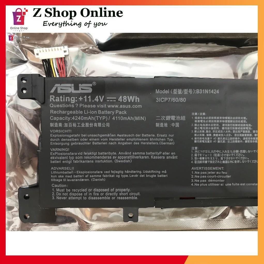 Pin Battery Dùng Cho Asus K401U K401UB K401L K401LB B31N1424 New Original