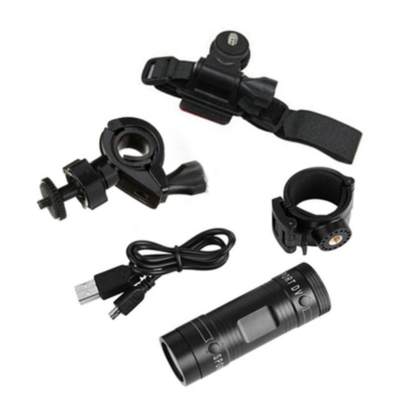 Camera DV hành động thể thao A0NB, Máy ảnh máy bay xe đạp không thấm nước 1080p di động mini cho các môn thể thao ngoài trời (màu đen)