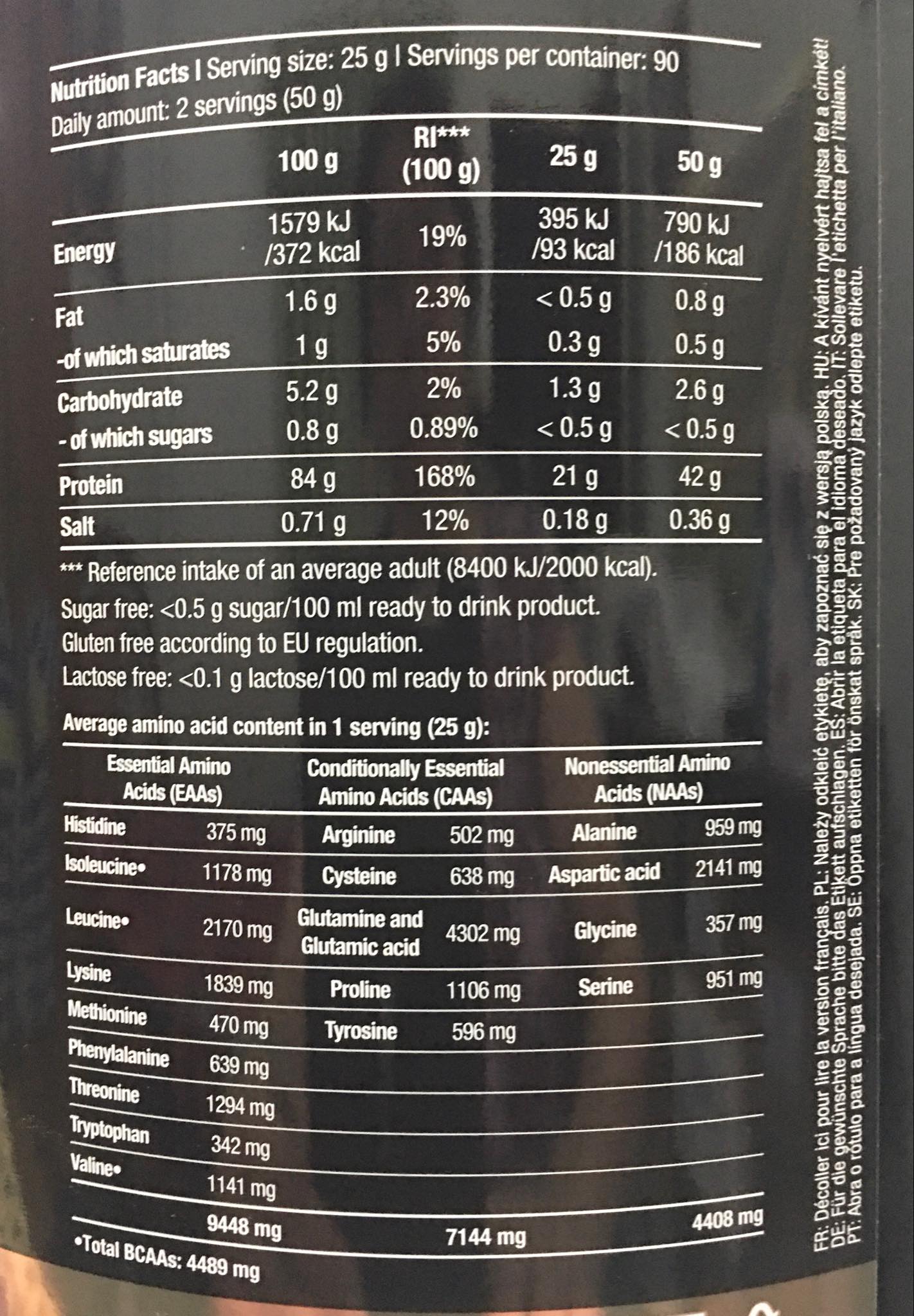 Iso Whey Zero 2,3kg Cafe Latte 90 lần dùng – Sữa bổ sung Protein phục hồi, tăng Cơ + Cafein nguyên chất hỗ trợ giảm mỡ cho người tập thể thao