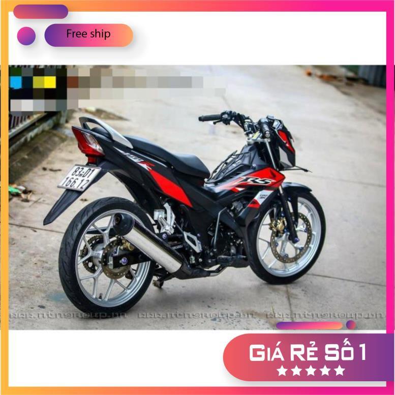 Tem rời dành cho xe SONIC 150 ĐỎ ĐEN